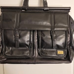 Weba leather handmade vintage soft bag briefcase